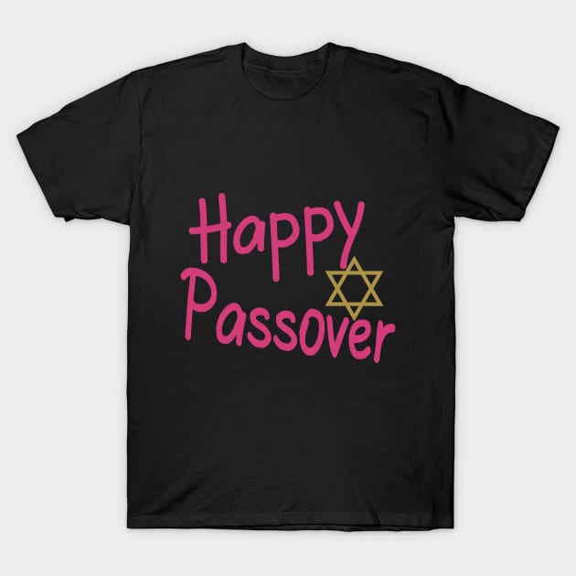 Happy Passover T-Shirt by PeppermintClover